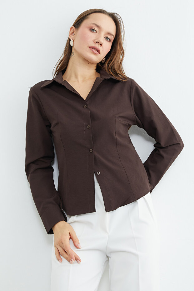 Basic Pensli Slim Fit Gömlek - 4