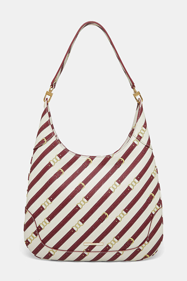 KREM MONOGRAM ÇANTA - 1