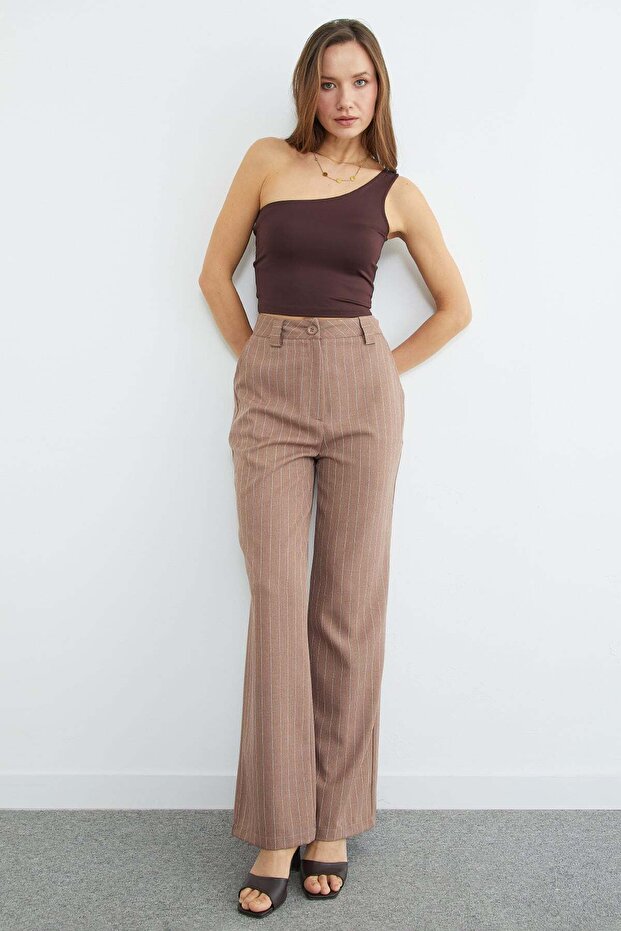 Basic Tek Kol Crop Bluz - 2