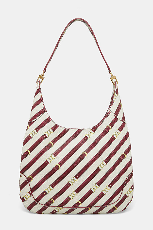 KREM MONOGRAM ÇANTA - 3