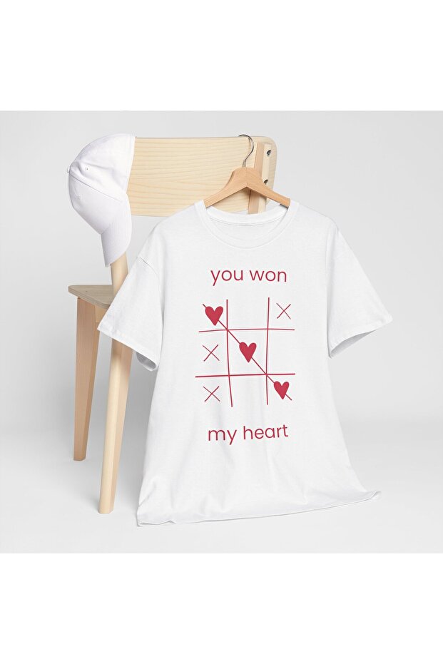 You Won My Heart Written T-Shirt
