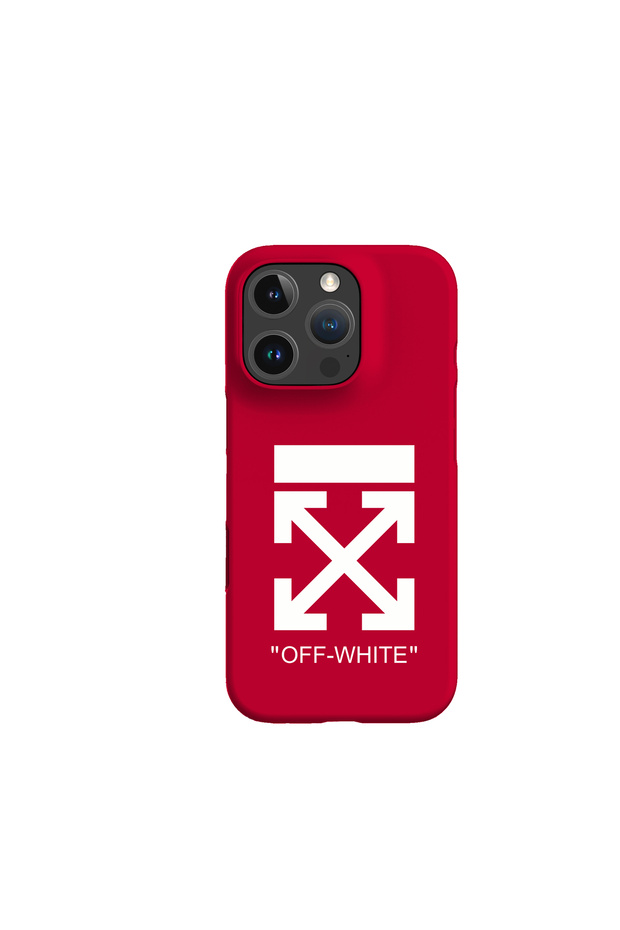 Off-White Design Launch Case Compatible with iPhone 16 Pro - 1