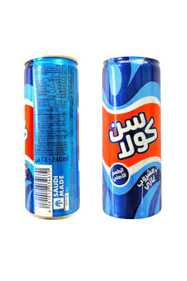 سن كولا غازي 240مل علبة