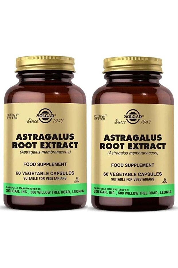 Astragalus Root Extract 60 Kapsül 2 Adet - 1
