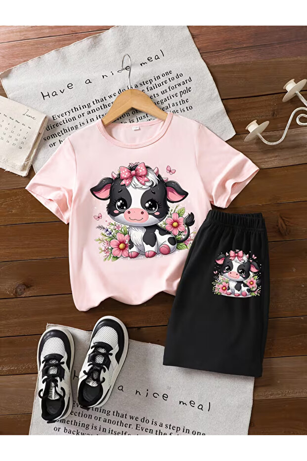 Children's T-Shirt and Pocket Shorts Set