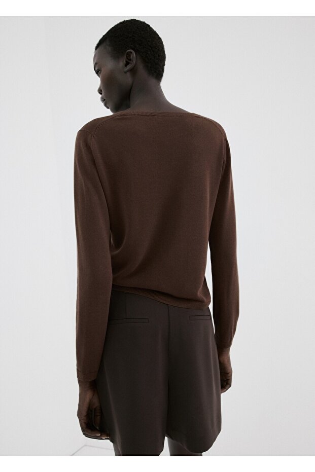 Uzun kollu triko kazak - 4