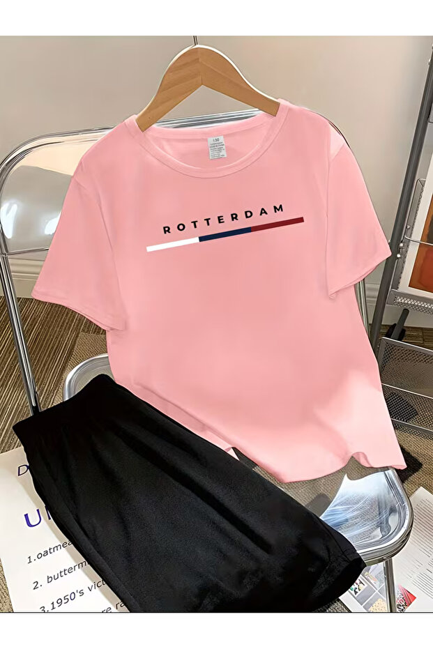 Children's T-Shirt and Pocket Shorts Set