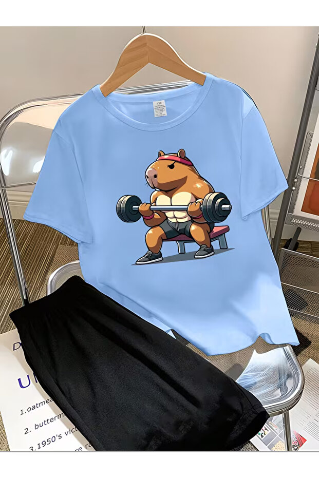 Children's T-Shirt and Pocket Shorts Set