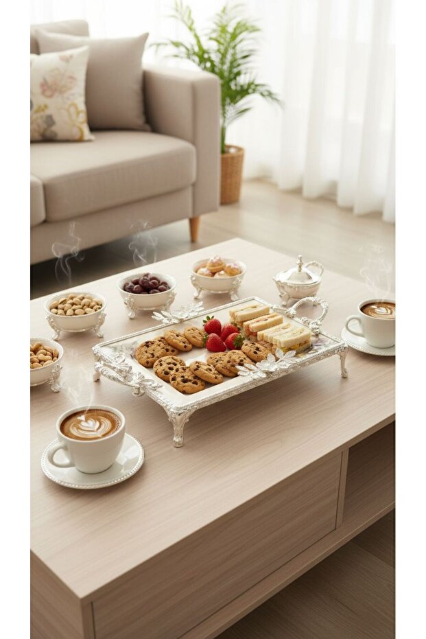 طبق تقديم حلويات ومعجنات متعدد الاستخدامات - 2