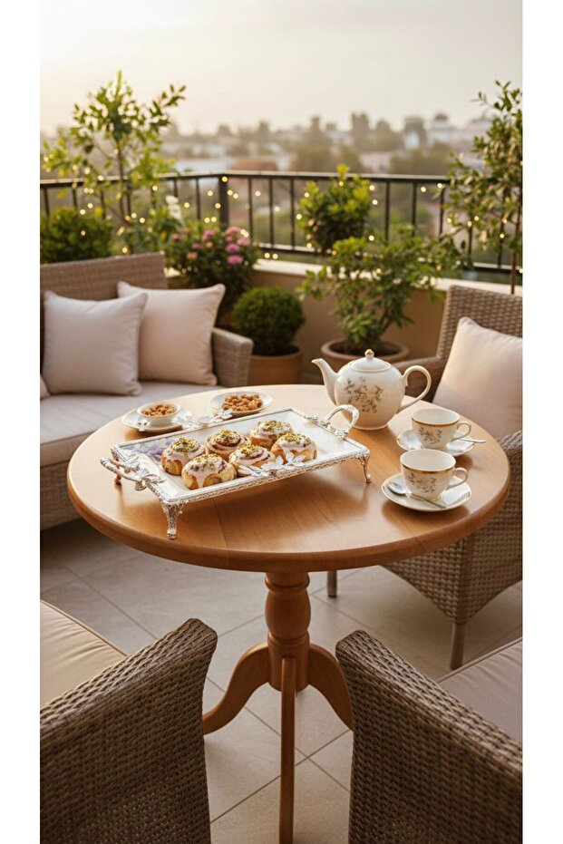 طبق تقديم حلويات ومعجنات متعدد الاستخدامات - 4