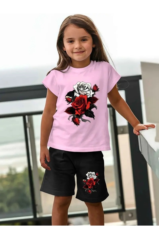 Children's T-Shirt and Pocket Shorts Set