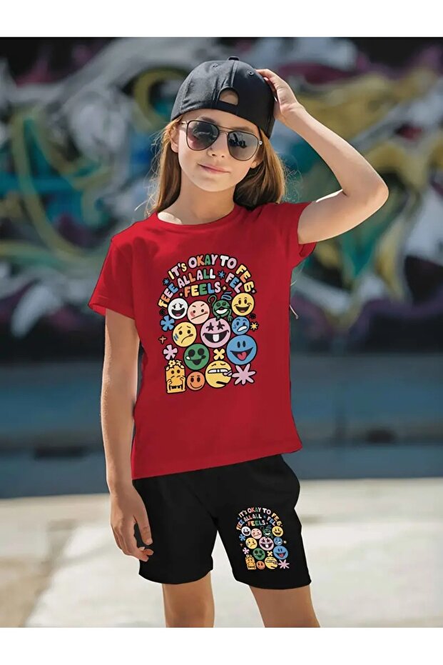 Children's T-Shirt and Pocket Shorts Set