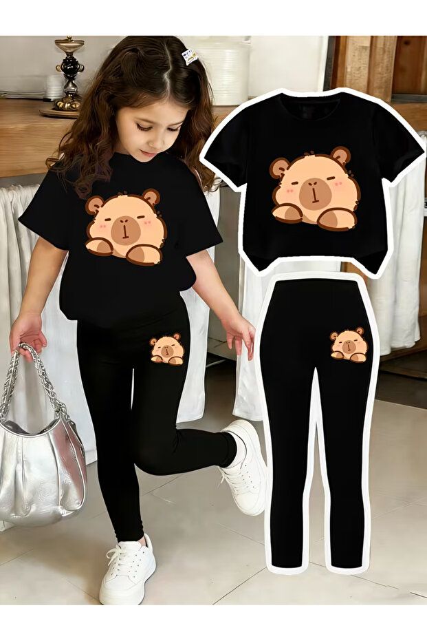 طقم جوارب وقميص للأطفال