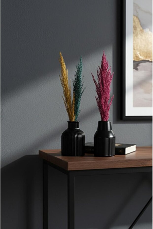 2'Li Bohem Vazo Seti - 1