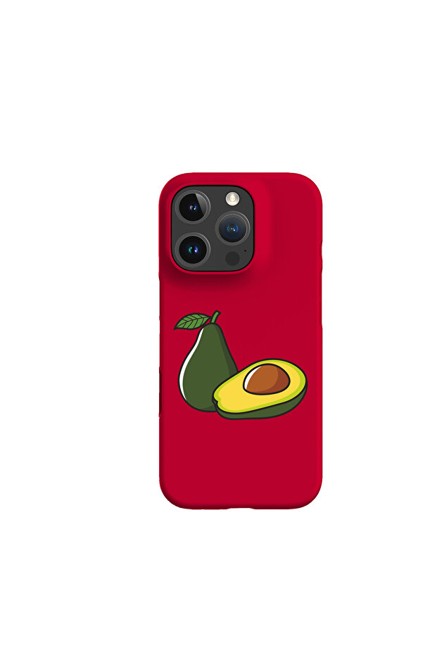 حافظة إطلاق بتصميم الأفوكادو متوافقة مع آيفون 16 برو - 1