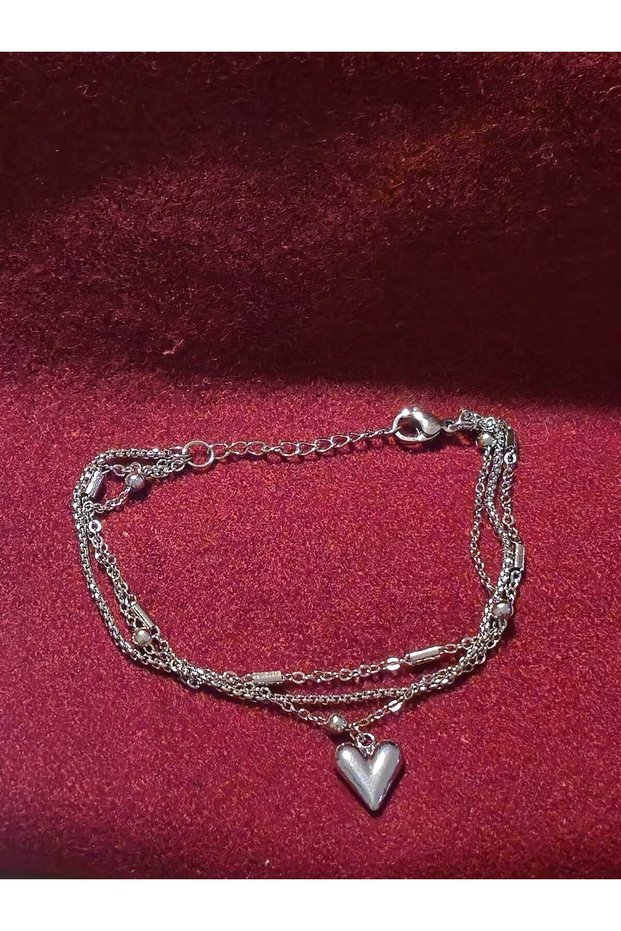 Steel Heart Bracelet
