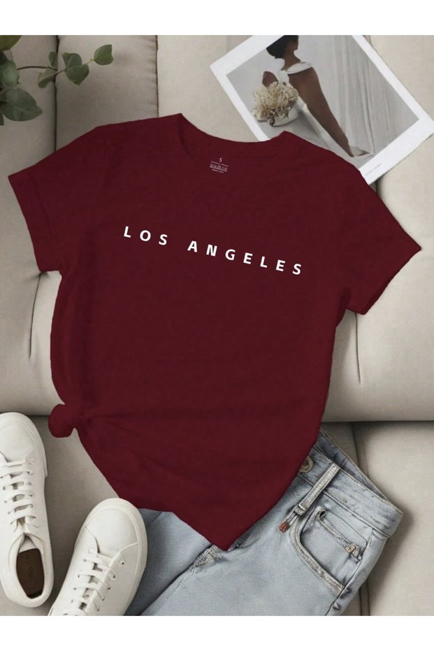 Unisex Men/Women Angeleslos Custom Printed Oversize Cotton T-Shirt T-Shirt
