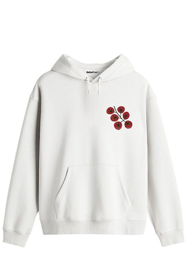 Tomatoes Printed Unisex Hooded Collar Hoodie
