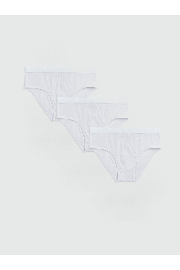 Nevavm Standard Fit Cotton Flexible Men's Underpants 3-Piece Set
