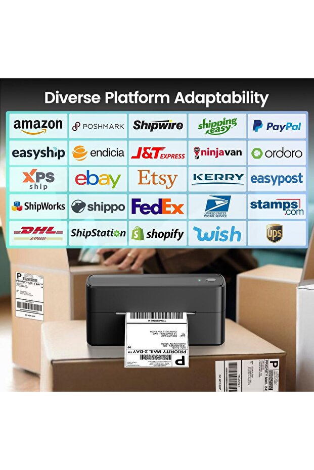 Phomemo Bluetooth Thermal Label Printer, Shipping label printer 4x6, Label Printer Bluetooth for Her - 8