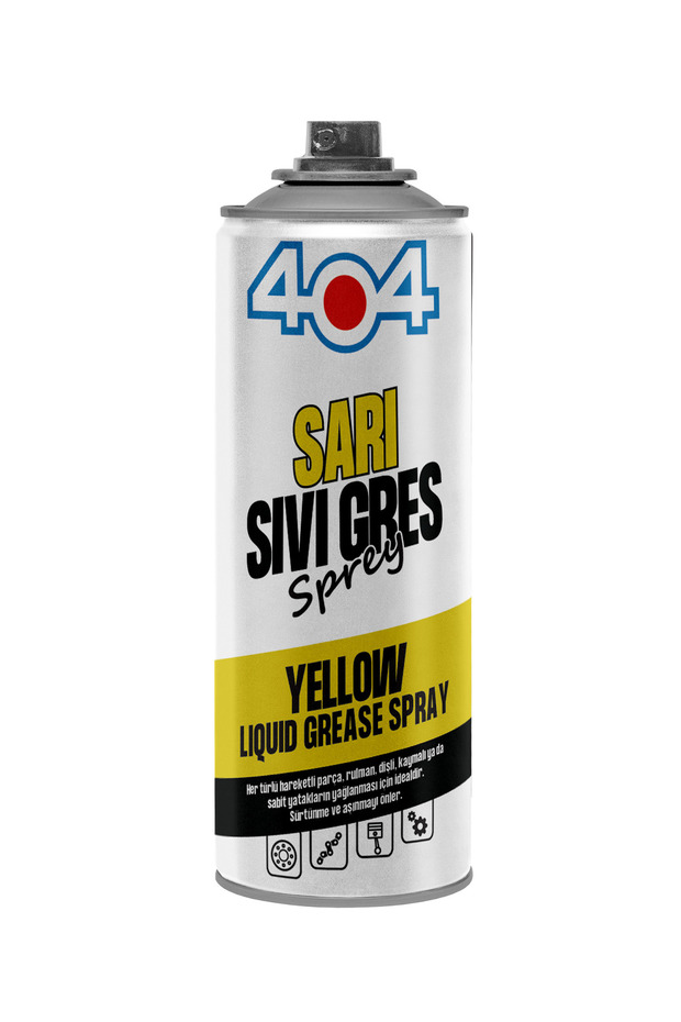 Sarı Sıvı Gres Sprey 400ml - 1