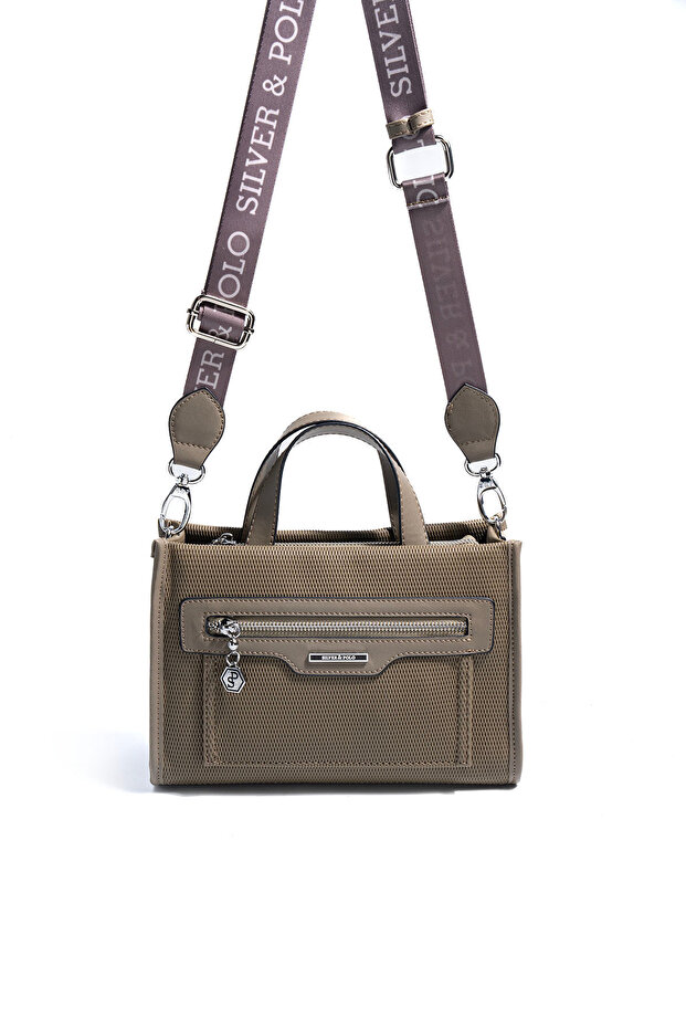 L.Khaki - Y.Green Honeycomb Women's Handbag Sp1271