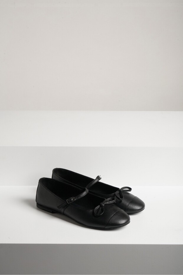151286 Genuine Leather Ballerinas