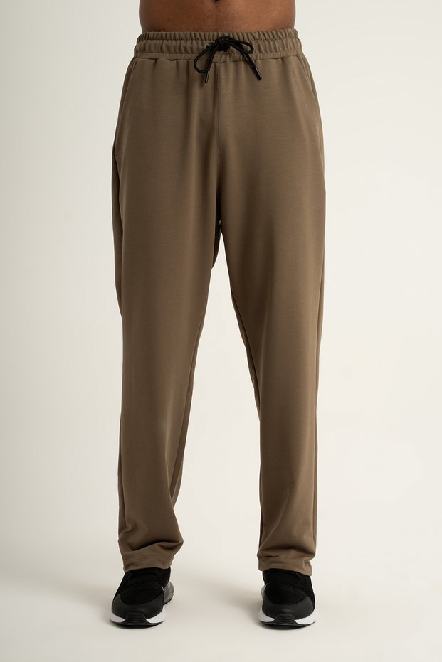 Casual Sports Men's Sweatpants Khaki