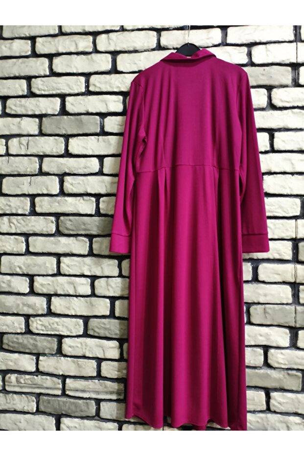 Krep pembe trenc - 3