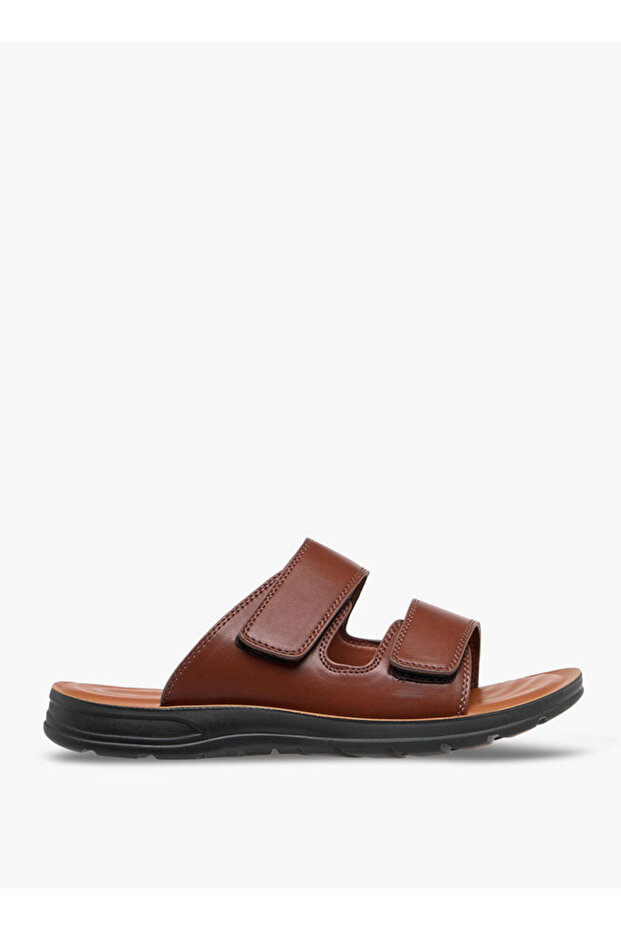 Men Hook & Loop Arabic Sandals - 3