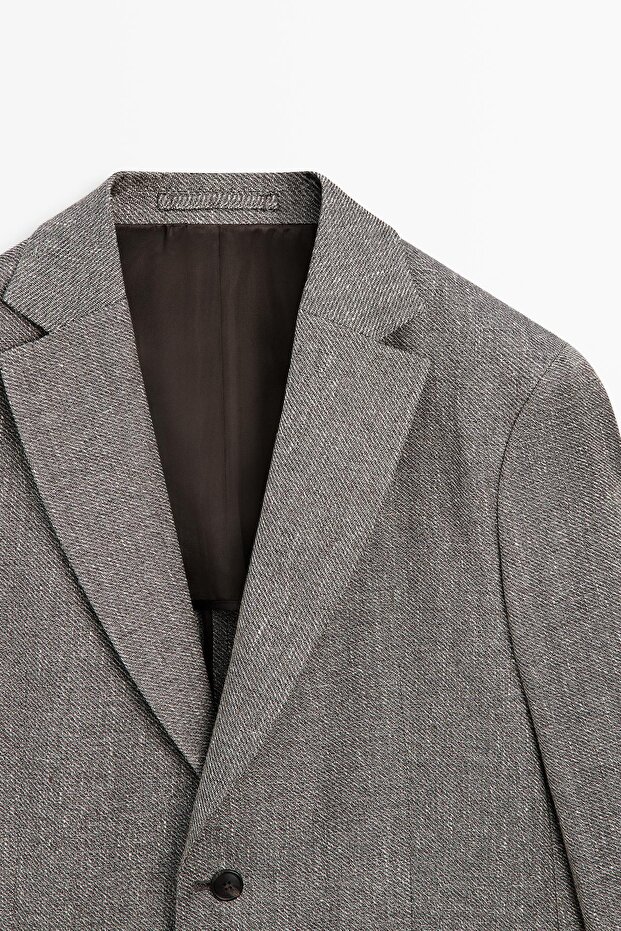 American herringbone blend linen - 5