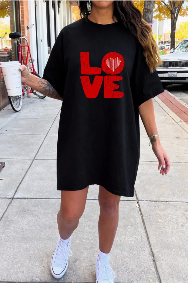 Women's Oversize Comfortable Printed Nightgown Daily Stylish Home Wear Summer Wear