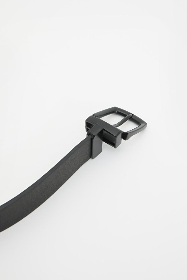 Çift taraflı suni deri kemer - 4