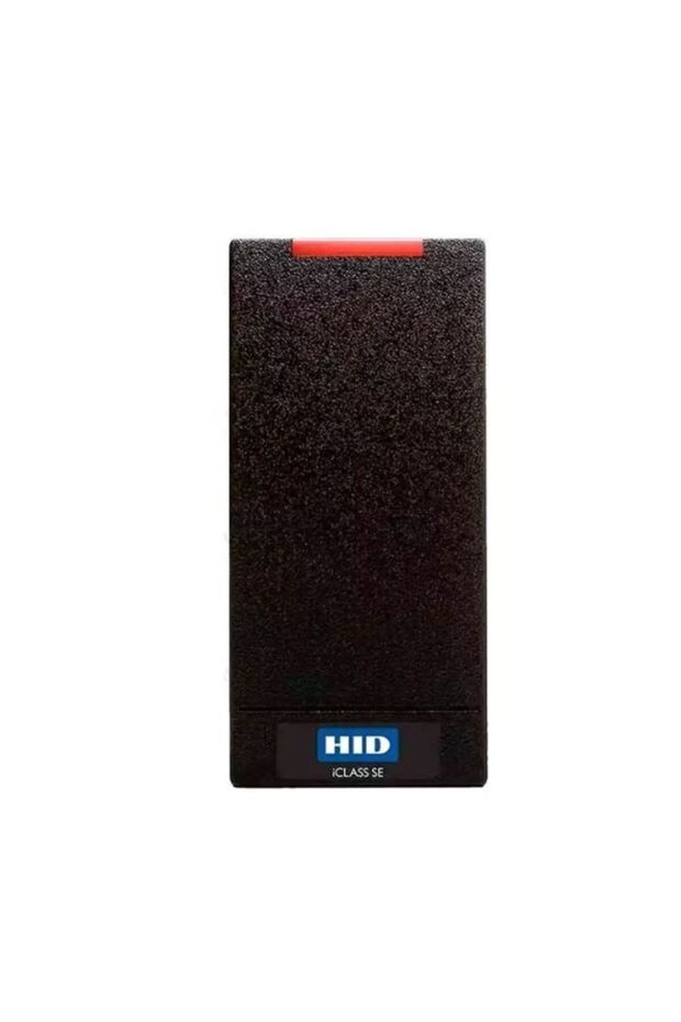 قارئ بطاقات RFID من نوع HID iCLASS SE R10 بتردد 13.56 ميجاهرتز - جهاز تحكم في الدخول عالي الأمان ومقاوم للماء
