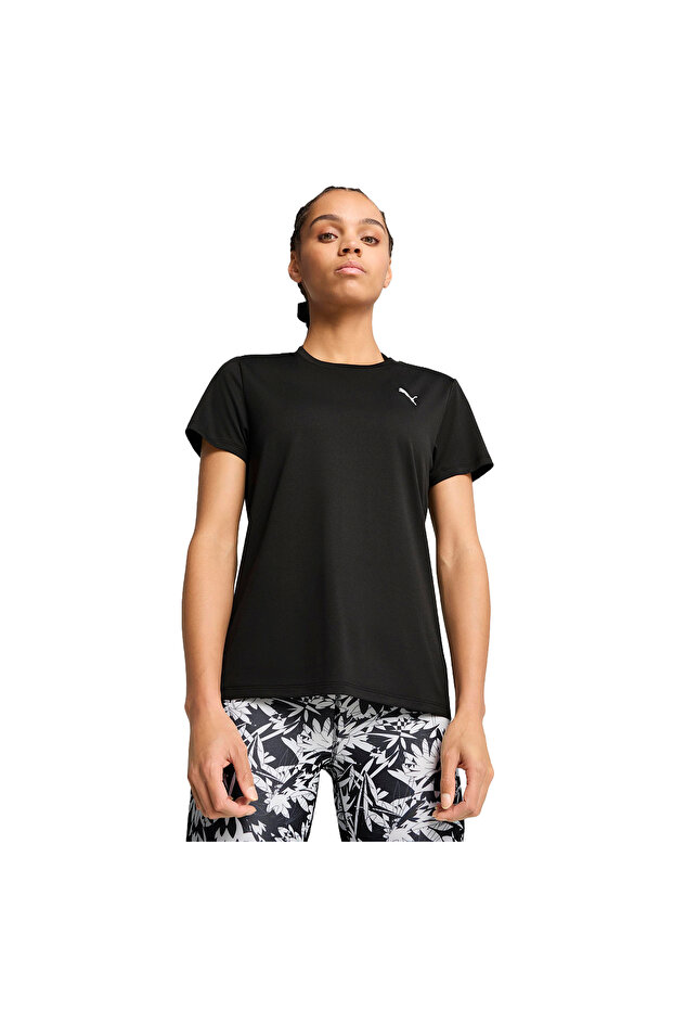 Tad essential crew women's black workout t-shirt 52717701