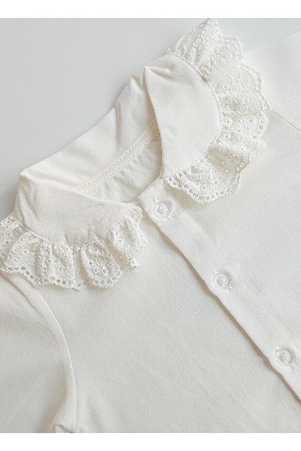 Daisy Gömlek Ekru - 4