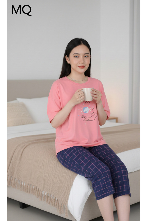 Turkish pajama set (set) Bermuda