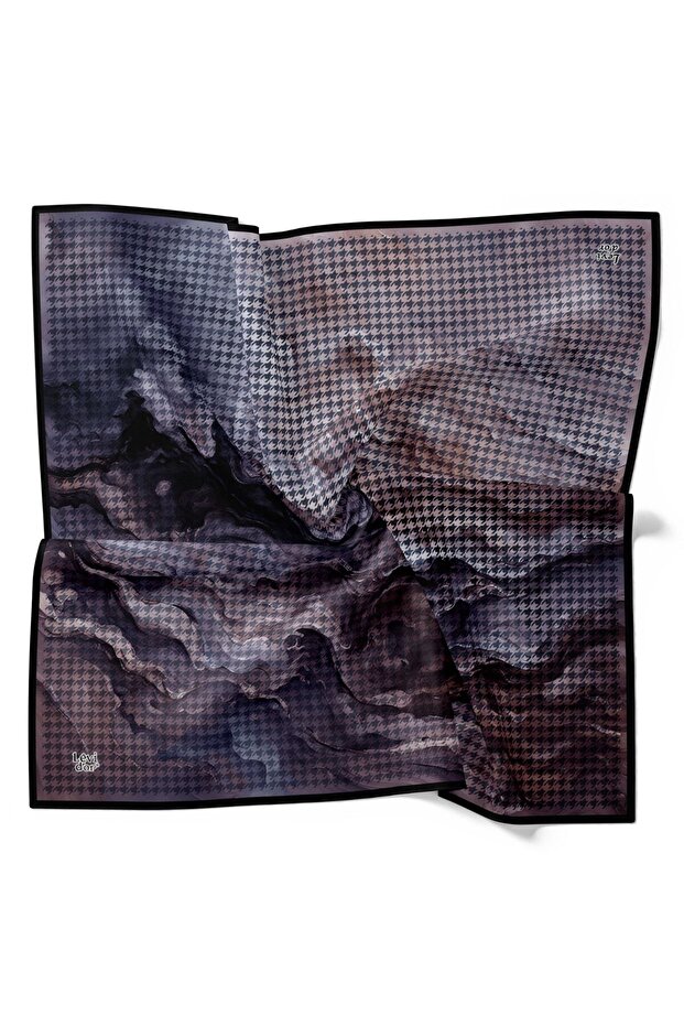 وشاح كريستالي لامع بنمط باتيك هاوندستوث - 2