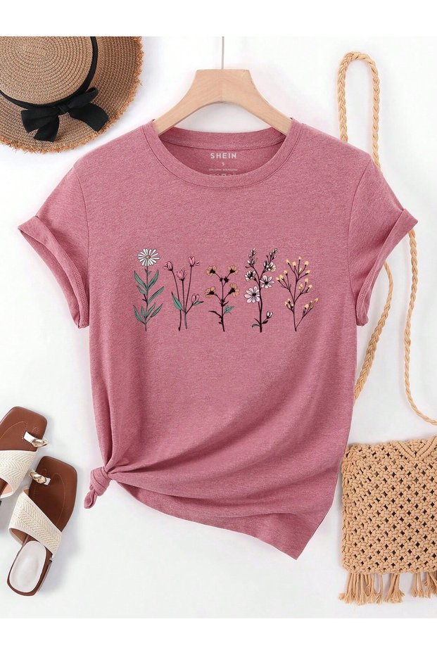 Güller T-Shirt Printed Women's