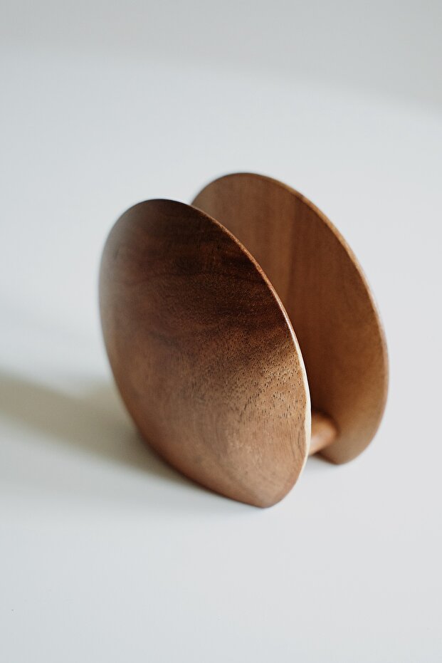 Luma Acacia Napkin Holder (11X12Cm)