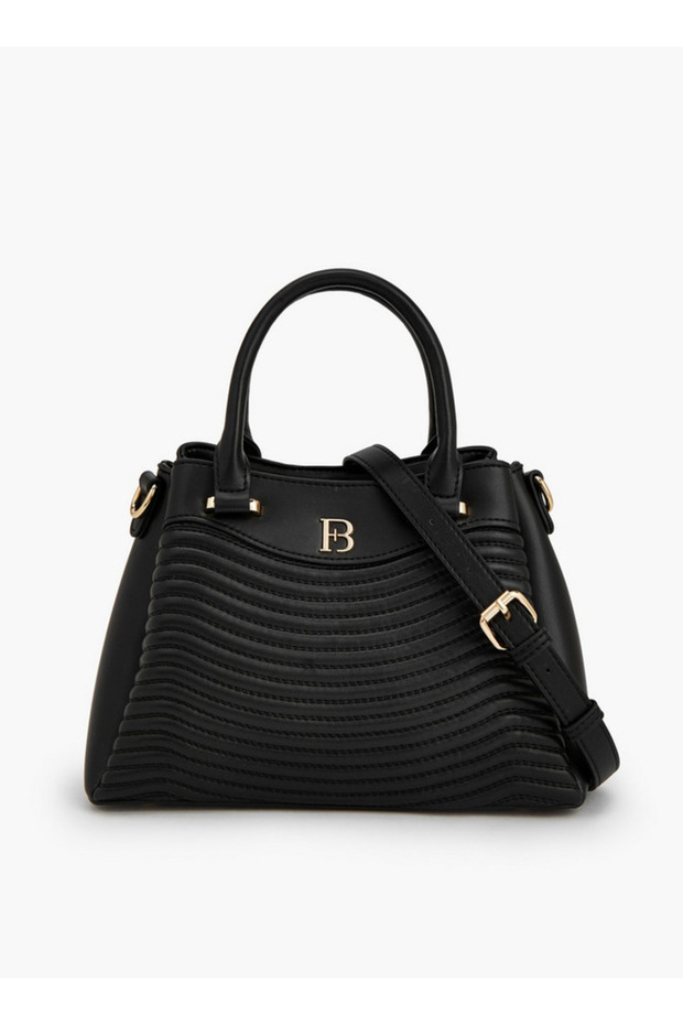 Quilted Tote Bag with Double Handle