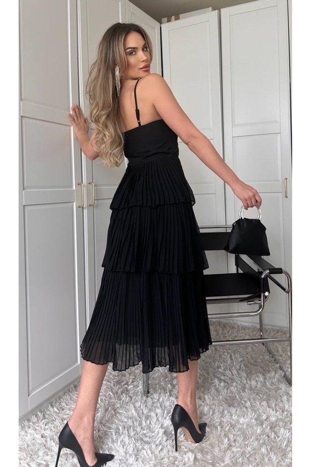 Rochie Midi Evolette Negru - 3