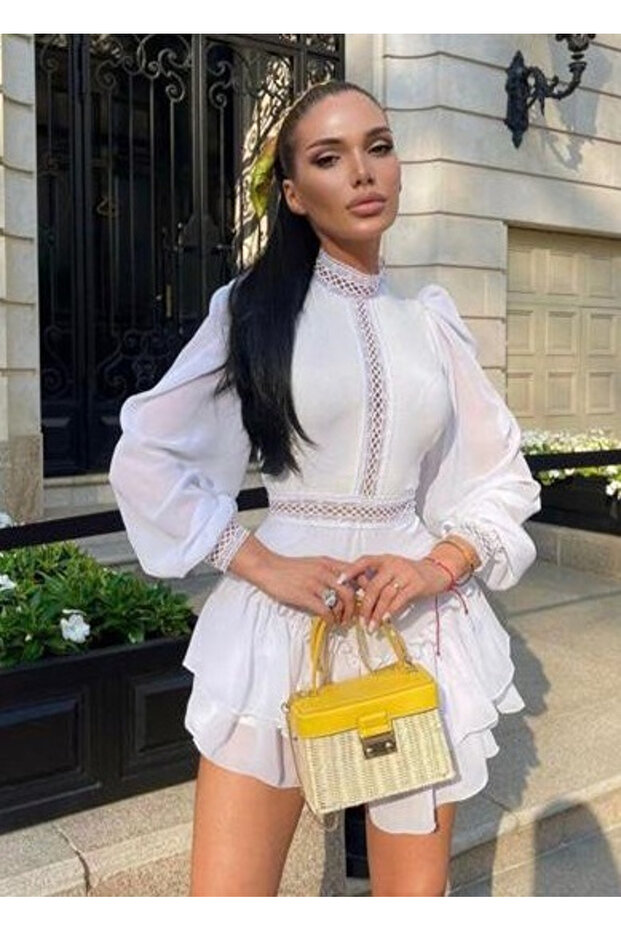 Rochie Mini White Erica - 1