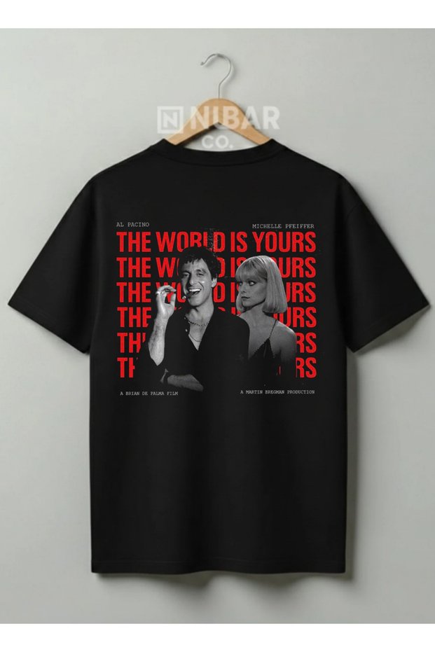 Scarface Tony Montana for Fans 100% Cotton Premium Printed Unisex T-Shirt