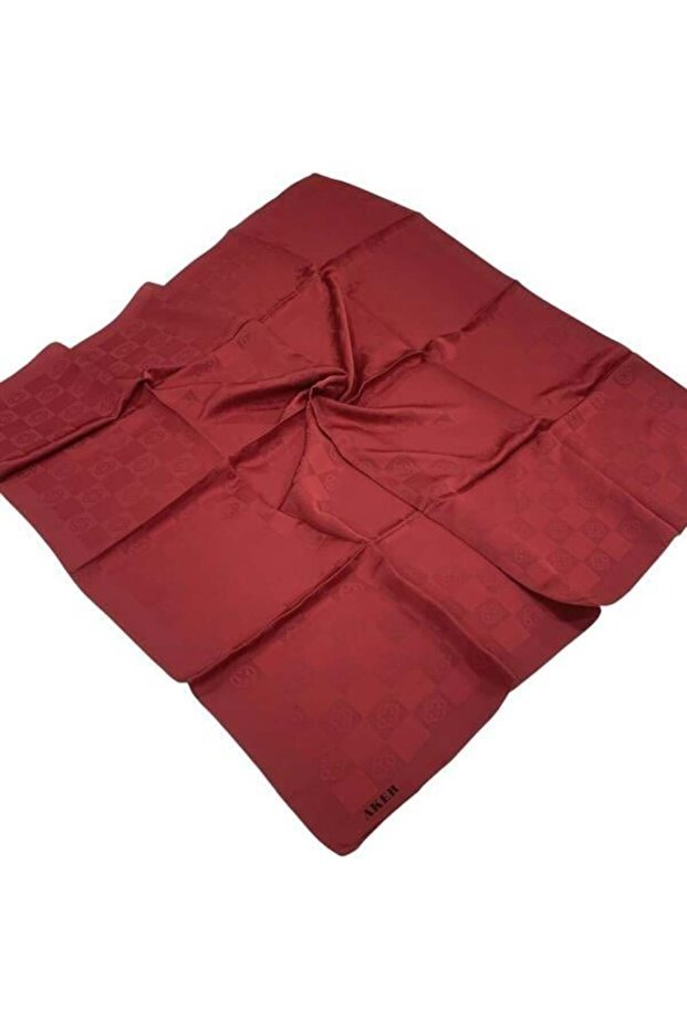 Monogram Dama Eşarp - Kırmızı 941 - 1