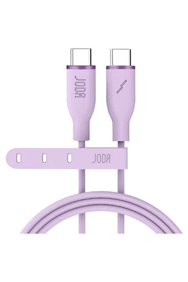 سلك شاحن جودا USB-C - بنفسجي 1 متر