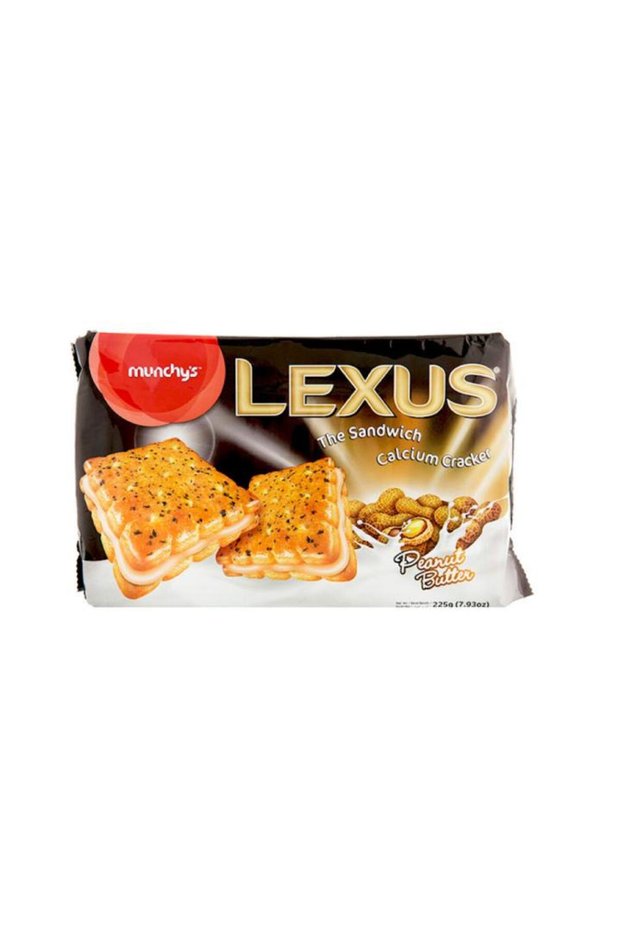 Crunchy Peanut Butter Cream Filled Sandwich Calcium Crackers (225g)
