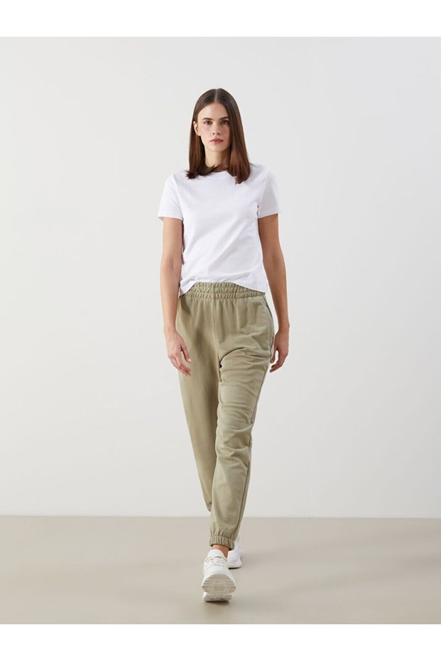 Women's Jogger Sweatpants with Elastic Waist