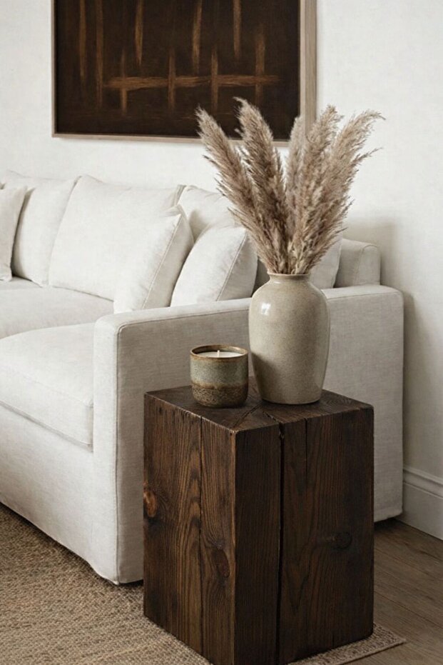 Ahşap tekli sehpa - 1