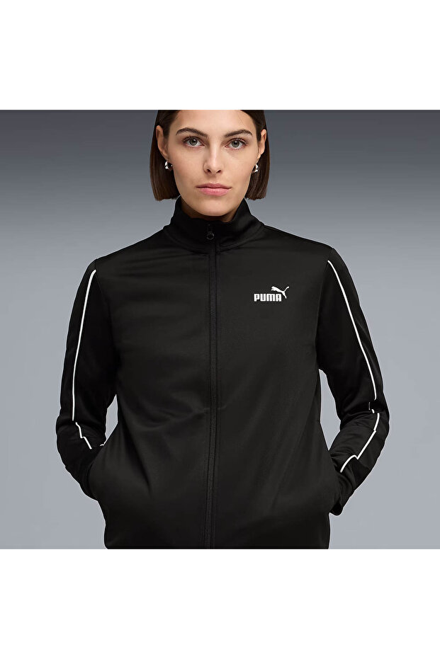Poly Black Women's Tracksuit Set 691904-01 - 3